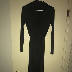 Fashion Nova Black Maxi Dress w/ 2 Side Splits